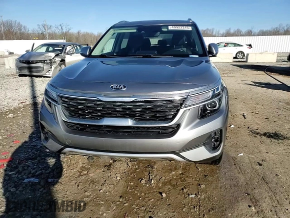 2021 Kia Seltos S with VIN KNDEU2AA7M7053823, listed as a Copart auction lot 49922315 with 51,701 mi miles and Salvage Title. Bid and sale history available at DreamBid. Image 13.