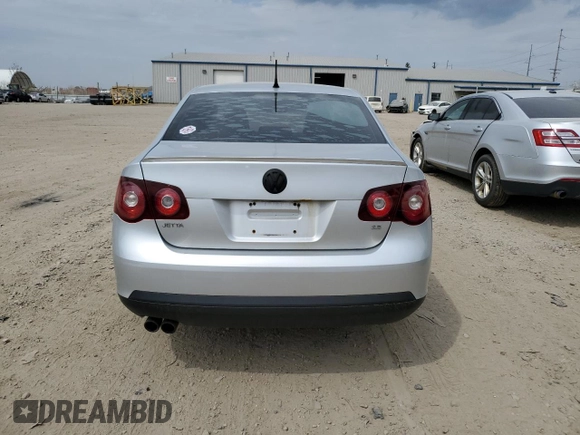 2010 Volkswagen Jetta Sedan Limited with VIN 3VWRZ7AJXAM127458, listed as a Copart auction lot 54346305 with 176,391 mi miles and Clean Title. Bid and sale history available at carsss.com. Image 6.
