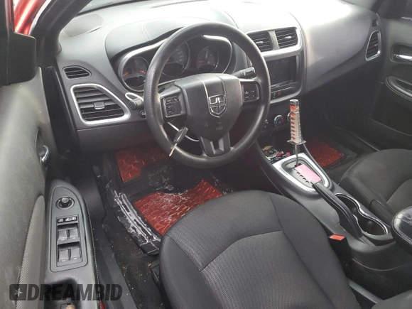 2012 Dodge Avenger SE with VIN 1C3CDZAGXCN254960, listed as a Copart auction lot 87791165 with Not Provided miles and Salvage Title. Bid and sale history available at DreamBid. Image 8.