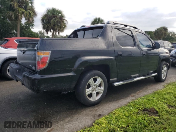 2010 Honda Ridgeline RTL with VIN 5FPYK1F5XAB010390, listed as a Copart auction lot 75039634 with 0 mi miles and Salvage Title. Bid and sale history available at carsss.com. Image 3.