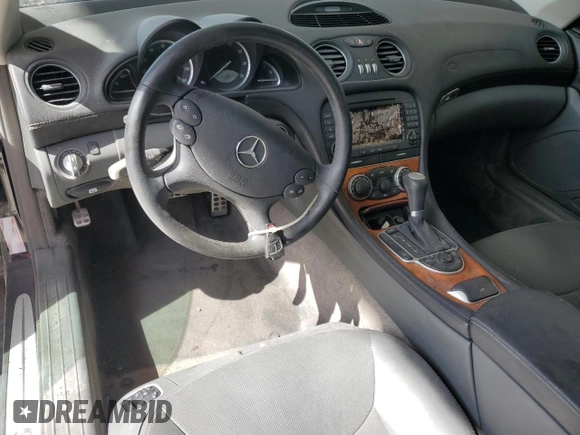 2005 Mercedes-Benz SL 500 with VIN WDBSK75F95F100237, listed as a Copart auction lot 56433255 with Not Provided miles and Salvage Title. Bid and sale history available at DreamBid. Image 8.