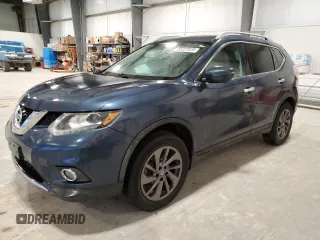 2016 Nissan Rogue SL with VIN 5N1AT2MV6GC859174, listed as a Copart auction lot 51227035 with 63,582 mi miles and Salvage Title. Bid and sale history available at DreamBid. Image 1.