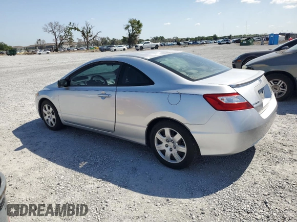 2008 Honda Civic Cpe LX with VIN 2HGFG12608H548361, listed as a Copart auction lot 52218835 with 103,052 mi miles and Clean Title. Bid and sale history available at carsss.com. Image 2.