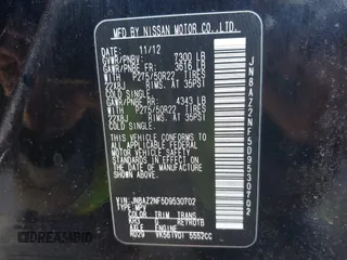 2013 Infiniti QX56 с VIN JN8AZ2NF5D9530702, выставлен на аукционе IAAI как лот 40918020 с пробегом 185 768 миль миль и . История ставок и продаж доступна на DreamBid. Изображение 9.