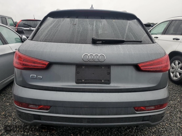 2016 Audi Q3 Prestige with VIN WA1FFCFSXGR011641, listed as a Copart auction lot 74736744 with 52,431 mi miles and Non repairable. Bid and sale history available at DreamBid. Image 6.