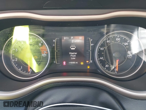 2017 Jeep Cherokee Latitude with VIN 1C4PJMCB3HW605381, listed as a IAAI auction lot 42217633 with 115,055 mi miles and . Bid and sale history available at DreamBid. Image 7.