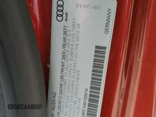 2017 Audi S7 Prestige with VIN WAUW2BFC1HN100914, listed as a Copart auction lot 63792514 with 133,468 mi miles and Salvage Title. Bid and sale history available at carsss.com. Image 12.