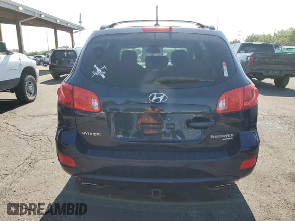 2009 Hyundai Santa Fe Limited with VIN 5NMSH73E29H318104, listed as a Copart auction lot 62495625 with 170,319 mi miles and Salvage title. Bid and sale history available at DreamBid. Image 6.