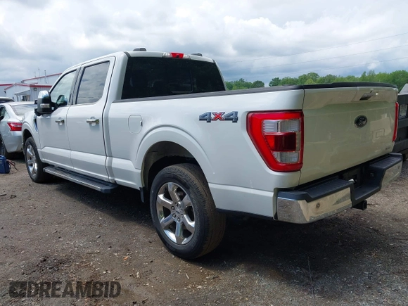 2021 Ford F-150 XL with VIN 1FTFW1E80MFA29126, listed as a IAAI auction lot 42187122 with 79,613 mi miles and . Bid and sale history available at DreamBid. Image 3.