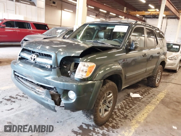 2006 Toyota Sequoia SR5 with VIN 5TDBT44A16S262643, listed as a IAAI auction lot 41658275 with 403,034 mi miles and . Bid and sale history available at DreamBid. Image 18.