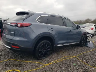 2023 Mazda CX-9 Carbon Edition with VIN JM3TCBDY8P0649319, listed as a Copart auction lot 47799745 with 56,865 mi miles and Salvage Title. Bid and sale history available at carsss.com. Image 3.