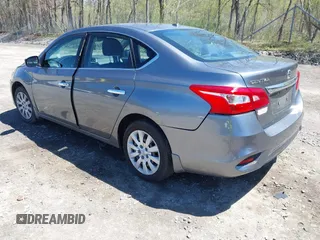 2017 Nissan Sentra SV with VIN 3N1AB7AP9HY303933, listed as a IAAI auction lot 42155302 with 85,297 mi miles and . Bid and sale history available at DreamBid. Image 3.