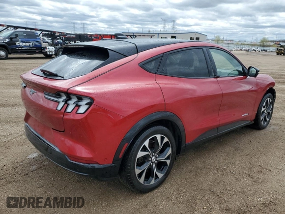 2021 Ford Mustang Mach-E Premium с VIN 3FMTK3SU3MMA03627, выставлен на аукционе Copart как лот 53522825 с пробегом 90 242 миль миль и Списание • Salvage title. История ставок и продаж доступна на DreamBid. Изображение 3.