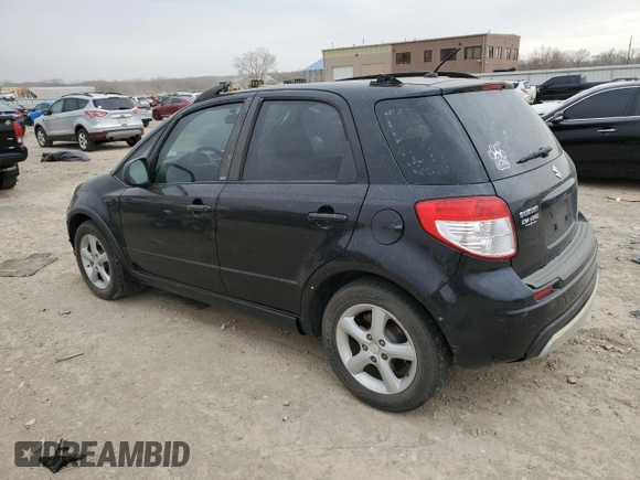 2007 Suzuki SX4 with VIN JS2YB413075100843, listed as a Copart auction lot 48932125 with 209,663 mi miles and Salvage Title. Bid and sale history available at carsss.com. Image 2.