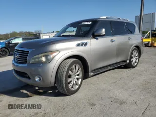 2012 Infiniti QX56 7-passenger with VIN JN8AZ2NE2C9021091, listed as a Copart auction lot 52217325 with 293,275 mi miles and Clean Title. Bid and sale history available at carsss.com. Image 1.