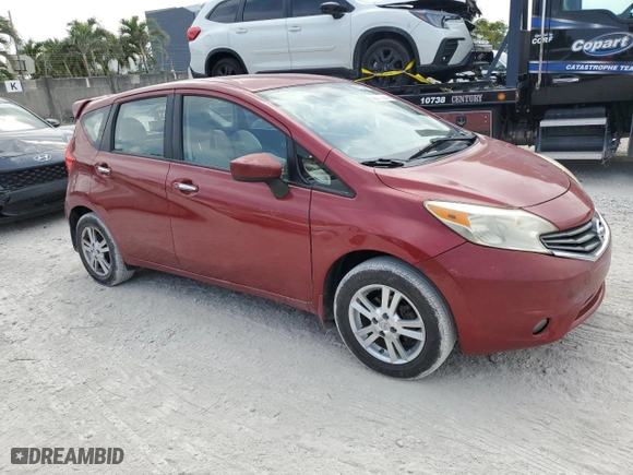 2015 Nissan Versa Note S with VIN 3N1CE2CP1FL365563, listed as a Copart auction lot 50311235 with NaN miles and Clean Title. Bid and sale history available at carsss.com. Image 4.