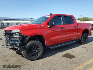 2019 Chevrolet Silverado 1500 LT Trail Boss with VIN 1GCPYFED4KZ127970, listed as a Copart auction lot 70381564 with 44,888 mi miles and Salvage Title. Bid and sale history available at carsss.com. Image 1.