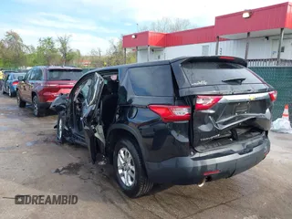 2020 Chevrolet Traverse LS with VIN 1GNERFKW8LJ171200, listed as a IAAI auction lot 42092265 with Not provided miles and . Bid and sale history available at DreamBid. Image 3.