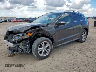 2015 Acura RDX Technology with VIN 5J8TB3H52FL006674, listed as a Copart auction lot 62644045 with 136,693 mi miles and Salvage title. Bid and sale history available at DreamBid. Image 1.