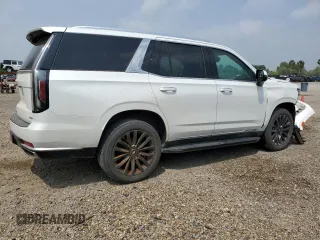 2021 Cadillac Escalade Luxury with VIN 1GYS4AKL3MR232470, listed as a Copart auction lot 51305355 with 94,916 mi miles and Salvage title. Bid and sale history available at DreamBid. Image 3.