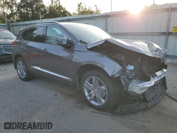 2020 Acura RDX w/Advance Pkg with VIN 5J8TC2H79LL008233, listed as a Copart auction lot 38242614 with 34,129 mi miles. Bid and sale history available at carsss.com. Image 4.