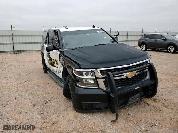 2017 Chevrolet Tahoe Commercial with VIN 1GNLCDEC2HR186900, listed as a Copart auction lot 71495554 with 116,447 mi miles and Salvage Title. Bid and sale history available at carsss.com. Image 12.