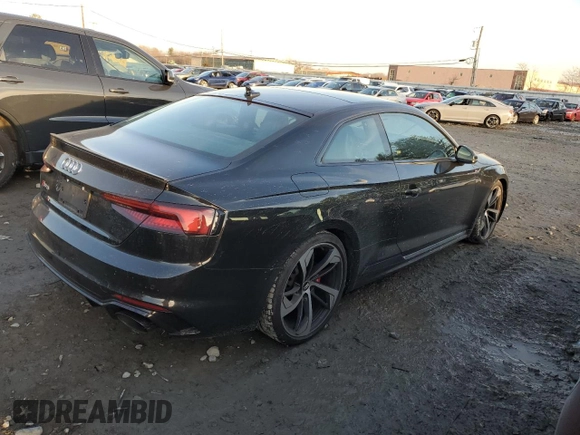 2018 Audi RS 5 z VIN WUAPWAF57JA903959, wystawiony jako Copart lot #86497634 z przebiegiem 11 104 mil mil oraz Szkody całkowita. Historia ofert i sprzedaży dostępna na DreamBid. Obrazek 3.