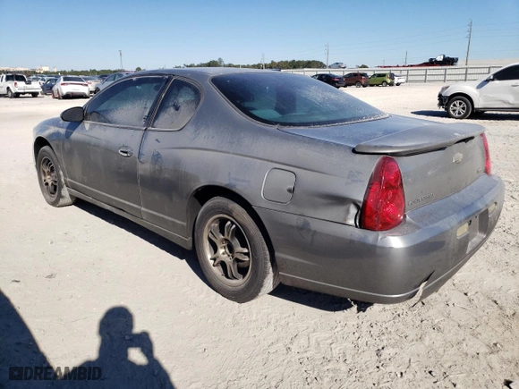2007 Chevrolet Monte Carlo LS with VIN 2G1WJ15K679265277, listed as a Copart auction lot 82994594 with 243,465 mi miles and Non Repairable. Bid and sale history available at carsss.com. Image 2.