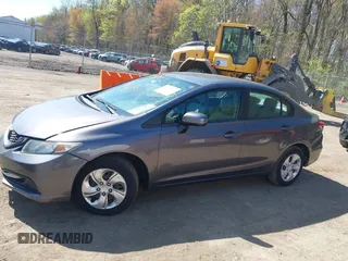 2014 Honda Civic Sedan LX with VIN 19XFB2F5XEE246121, listed as a IAAI auction lot 41997902 with 134,684 mi miles. Bid and sale history available at carsss.com. Image 14.