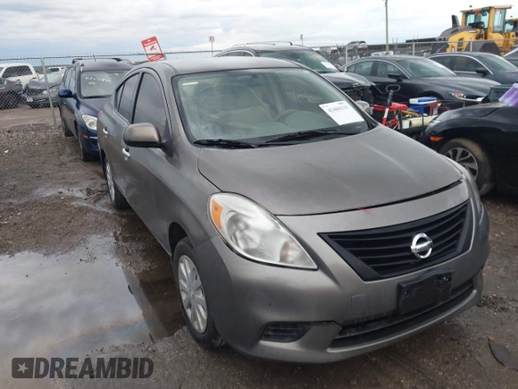 2012 Nissan Versa SV с VIN 3N1CN7AP0CL870098, выставлен на аукционе IAAI как лот 42484119 с пробегом 103 670 миль миль и . История ставок и продаж доступна на DreamBid. Изображение 1.