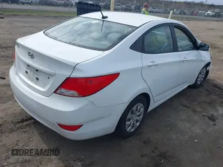 2016 Hyundai Accent SE with VIN KMHCT4AE2GU105708, listed as a IAAI auction lot 41886856 with 146,800 mi miles. Bid and sale history available at carsss.com. Image 4.