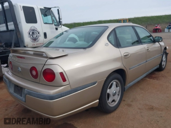 2004 Chevrolet Impala with VIN 2G1WF52E849305037, listed as a IAAI auction lot 41602555 with 59,997 mi miles and . Bid and sale history available at DreamBid. Image 4.