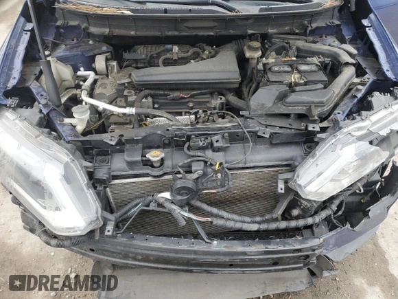 2017 Nissan Rogue S with VIN KNMAT2MV5HP553601, listed as a Copart auction lot 48413275 with 155,641 mi miles and Salvage Title. Bid and sale history available at carsss.com. Image 14.