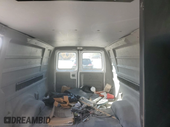 2012 Ford Econoline Cargo Commercial with VIN 1FTNS2EW4CDA57517, listed as a Copart auction lot 53795085 with 205,638 mi miles and Clean Title. Bid and sale history available at carsss.com. Image 10.