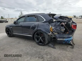 2019 Bentley Bentayga V8 z VIN SJAAM2ZV6KC025300, wystawiony jako Copart lot #81313854 z przebiegiem 2 982 mil mil oraz Szkoda całkowita • Salvage title. Historia ofert i sprzedaży dostępna na DreamBid. Obrazek 2.