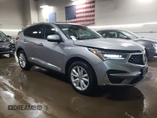 2020 Acura RDX with VIN 5J8TC1H3XLL017160, listed as a Copart auction lot 52144935 with 43,593 mi miles and Salvage title. Bid and sale history available at DreamBid. Image 4.