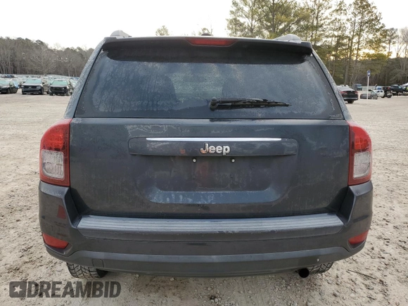 2015 Jeep Compass Sport with VIN 1C4NJCBB6FD111060, listed as a Copart auction lot 87246544 with 187,302 mi miles and Salvage Title. Bid and sale history available at carsss.com. Image 6.