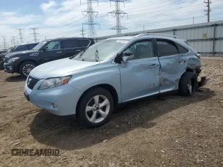 2010 Lexus RX 350 z VIN 2T2BK1BA8AC053868, wystawiony jako Copart lot #55922445 z przebiegiem Nie podano mil oraz Szkoda całkowita • Salvage title. Historia ofert i sprzedaży dostępna na DreamBid. Obrazek 1.