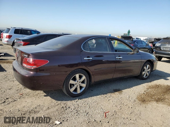 2006 Lexus ES 350 with VIN JTHBA30G865161114, listed as a Copart auction lot 52045875 with 96,749 mi miles and Salvage Title. Bid and sale history available at DreamBid. Image 3.