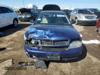 2001 Audi A4 with VIN WAUDC68D61A102978, listed as a Copart auction lot 48112845 with 115,272 mi miles and Salvage Title. Bid and sale history available at carsss.com. Image 5.