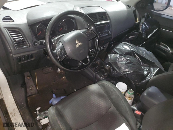 2017 Mitsubishi Outlander Sport ES 2.0 with VIN JA4AP3AUXHZ064213, listed as a Copart auction lot 43767205 with 0 mi miles and Salvage Title. Bid and sale history available at carsss.com. Image 8.