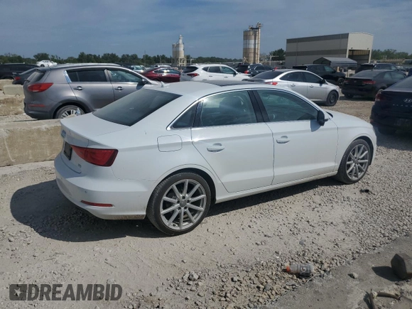 2015 Audi A3 2.0 TDI Premium Plus with VIN WAUCJGFF1F1055989, listed as a Copart auction lot 72063564 with 117,034 mi miles and Salvage Title. Bid and sale history available at carsss.com. Image 3.