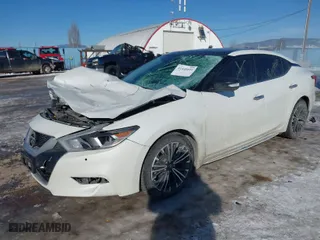 2016 Nissan Maxima 3.5 SL with VIN 1N4AA6AP6GC439010, listed as a IAAI auction lot 41448444 with 84,888 mi miles. Bid and sale history available at carsss.com. Image 2.