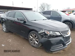 2017 Chevrolet Impala LT with VIN 1G1105S3XHU158948, listed as a IAAI auction lot 42036010 with 121,996 mi miles and . Bid and sale history available at DreamBid. Image 1.