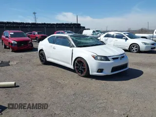 2012 Scion tC with VIN JTKJF5C7XC3029980, listed as a IAAI auction lot 41832490 with 132,140 mi miles. Bid and sale history available at carsss.com. Image 1.