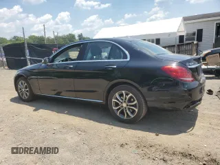 2015 Mercedes-Benz C 300 Luxury with VIN 55SWF4KB0FU022927, listed as a Copart auction lot 61828975 with 97,541 mi miles and Salvage title. Bid and sale history available at DreamBid. Image 2.