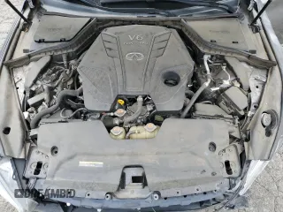 2019 Infiniti Q50 Luxe z VIN JN1EV7AP6KM513800, wystawiony jako Copart lot #51117555 z przebiegiem 92 337 mil mil oraz Szkody całkowita. Historia ofert i sprzedaży dostępna na DreamBid. Obrazek 11.