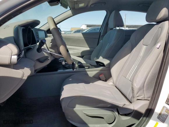 2021 Hyundai Elantra SEL with VIN 5NPLM4AGXMH038980, listed as a Copart auction lot 49645905 with 29,606 mi miles and Salvage Title. Bid and sale history available at carsss.com. Image 7.
