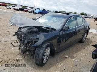 2008 Infiniti G35 Journey with VIN JNKBV61E18M221519, listed as a Copart auction lot 58277245 with Not provided miles and Salvage title. Bid and sale history available at DreamBid. Image 1.