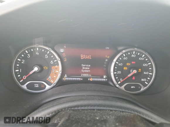 2020 Jeep Renegade Limited with VIN ZACNJAD1XLPL75983, listed as a Copart auction lot 48371833 with 24,869 mi miles and . Bid and sale history available at DreamBid. Image 9.